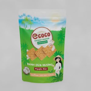 Bánh dừa ECOCO vị nguyên bản 50g